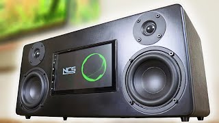 DIY Portable Multimedia Boombox Speaker with 7' Screen