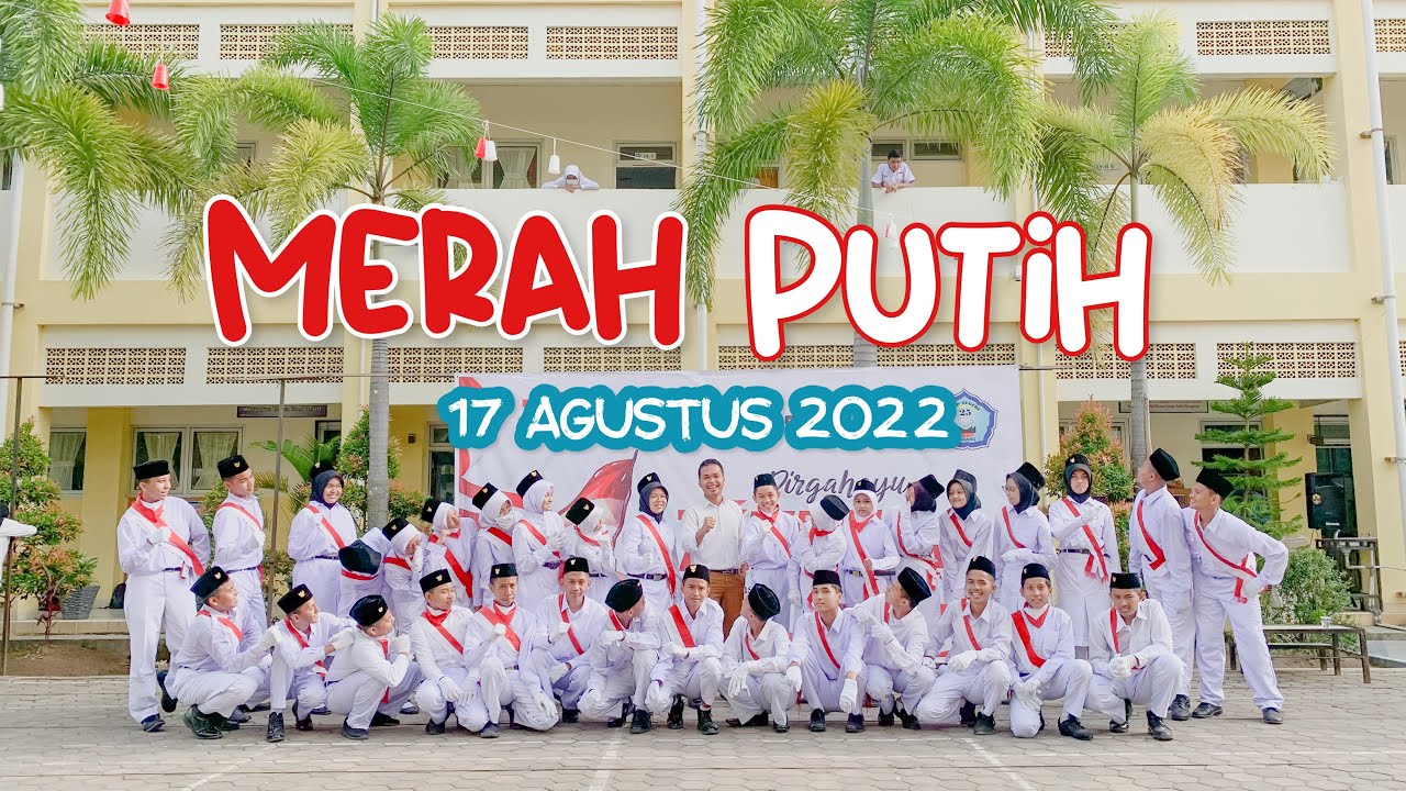 Pengibaran bendera merah putih 17 agustus 2022 | smp negeri 25 padang