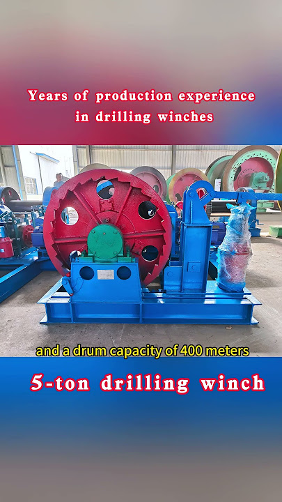 Hebi Shuangmin Mining Machine produces 5-ton drilling winch, contact phone:  8618739238888 #mine