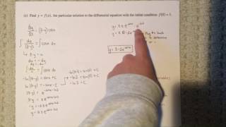 AP Calculus AB FRQ 2014 #6