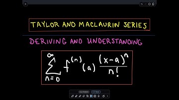 ❖ Taylor / Maclaurin Series Expansion - Proof of the Formula ❖