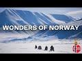 Exploring norway  amazing places trolls northern lights polar night svalbard people