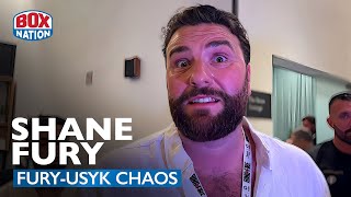 Shane Fury Reacts To HEATED Fury-Usyk Weigh-In