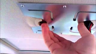 2004 Chevy Suburban overhead DVD install