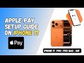 How to Set up and use Apple Pay on iPhone 17 Pro/ Max/ Air