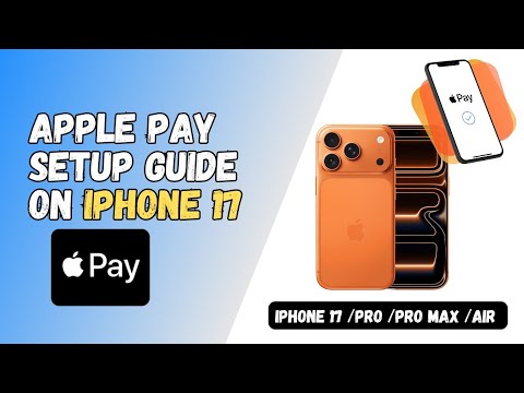 How to Set up and use Apple Pay on iPhone 17 Pro/ Max/ Air - YouTube