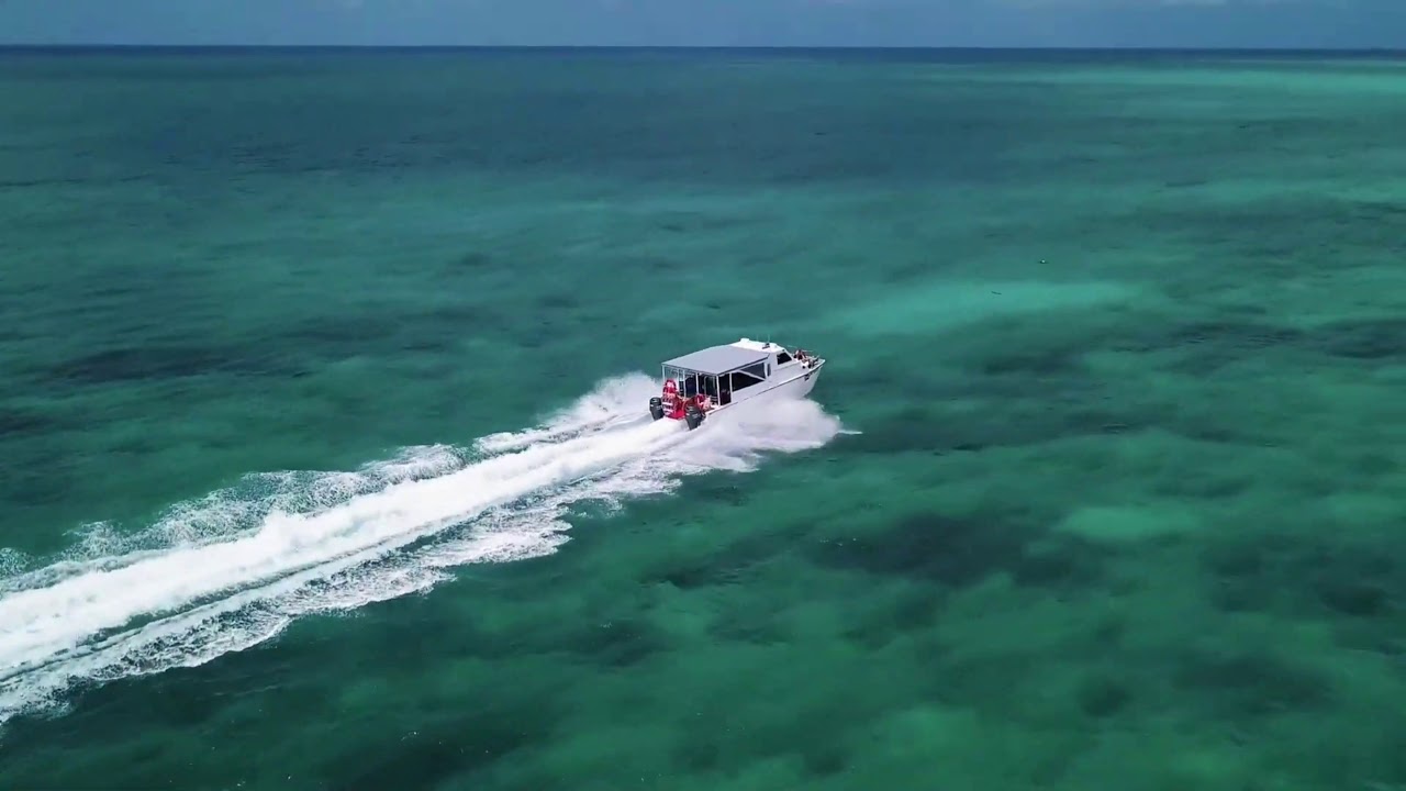 Moving Boat | Aerial View | Drone Shot | Free To Use Video | Creative Common