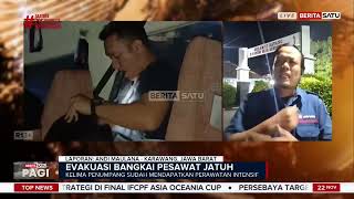 Pesawat Sempat Berputar-Putar Sebelum Jatuh Di Areal Persawahan Karawang