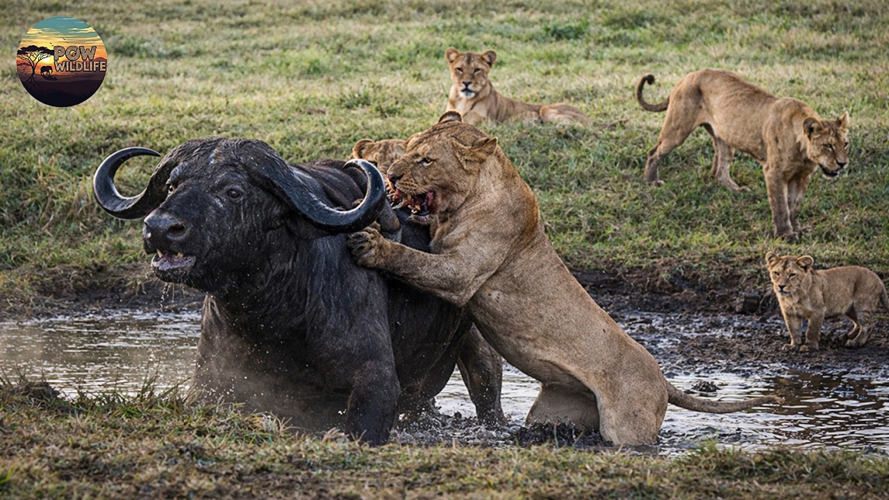 Sư Tử Đầm Lầy – Thích Nghi Để Sinh Tồn Giữa Vùng Đất Ngập Nước | POW – Thế Giới Động Vật