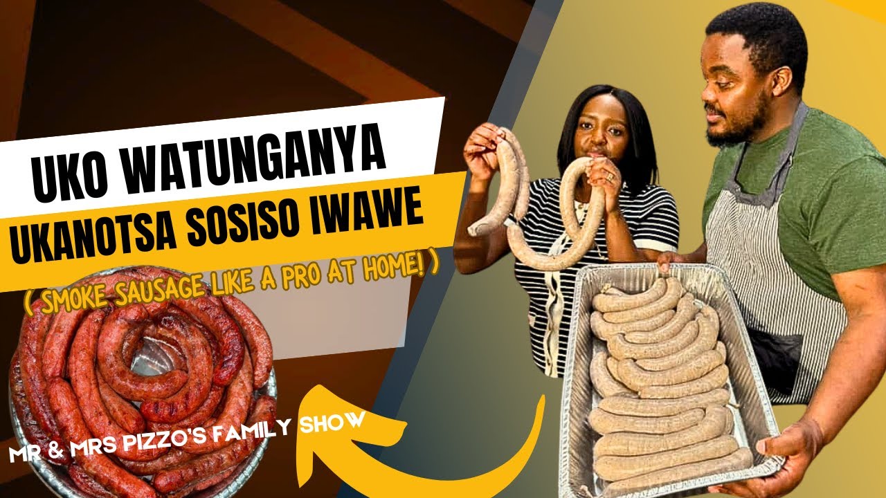 UKO WATUNGANYA UKANOTSA SOSISO IWAWE😋 | Smoke Sausage LIKE A PRO at Home! 😋😋