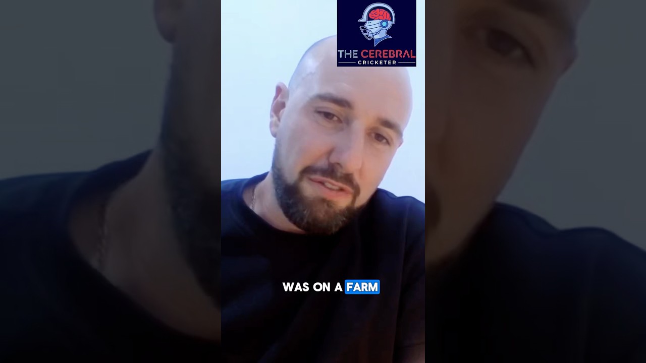 AJ Mosca on playing cricket in a farm