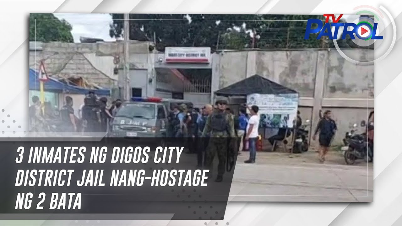 3 inmates ng Digos City District Jail nang-hostage ng 2 bata | TV ...