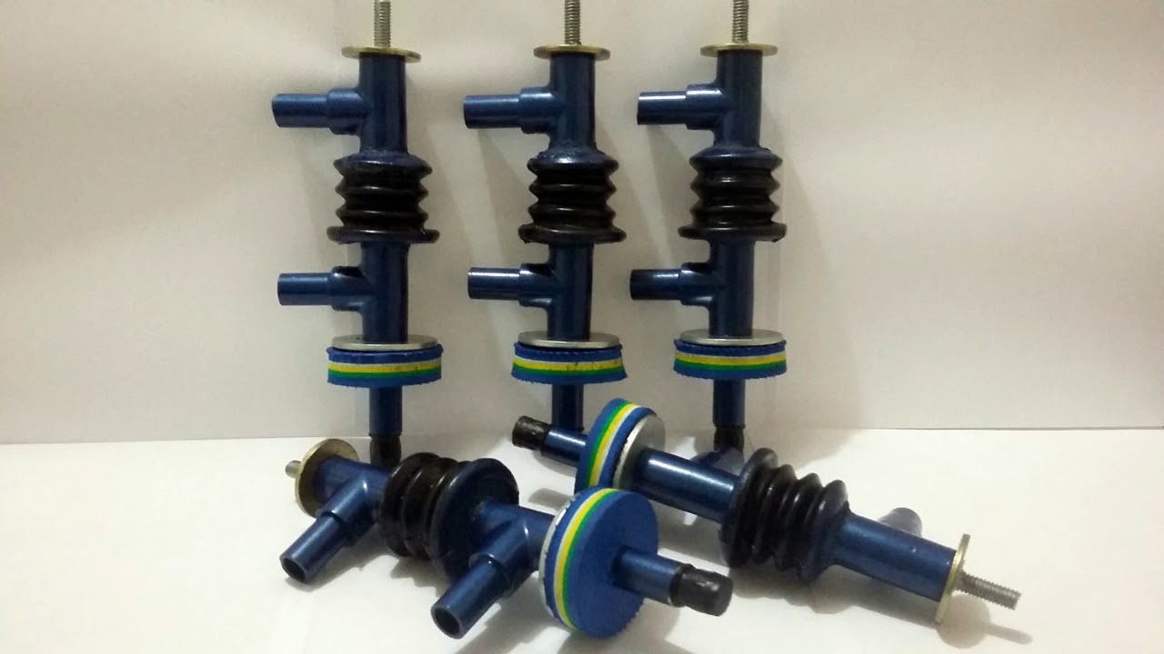 Maquina Manual de Envase Compacta 6 Bicos