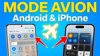 Comment activer le mode avion sur Android et iPhone ? Mode avion Android vs iPhone