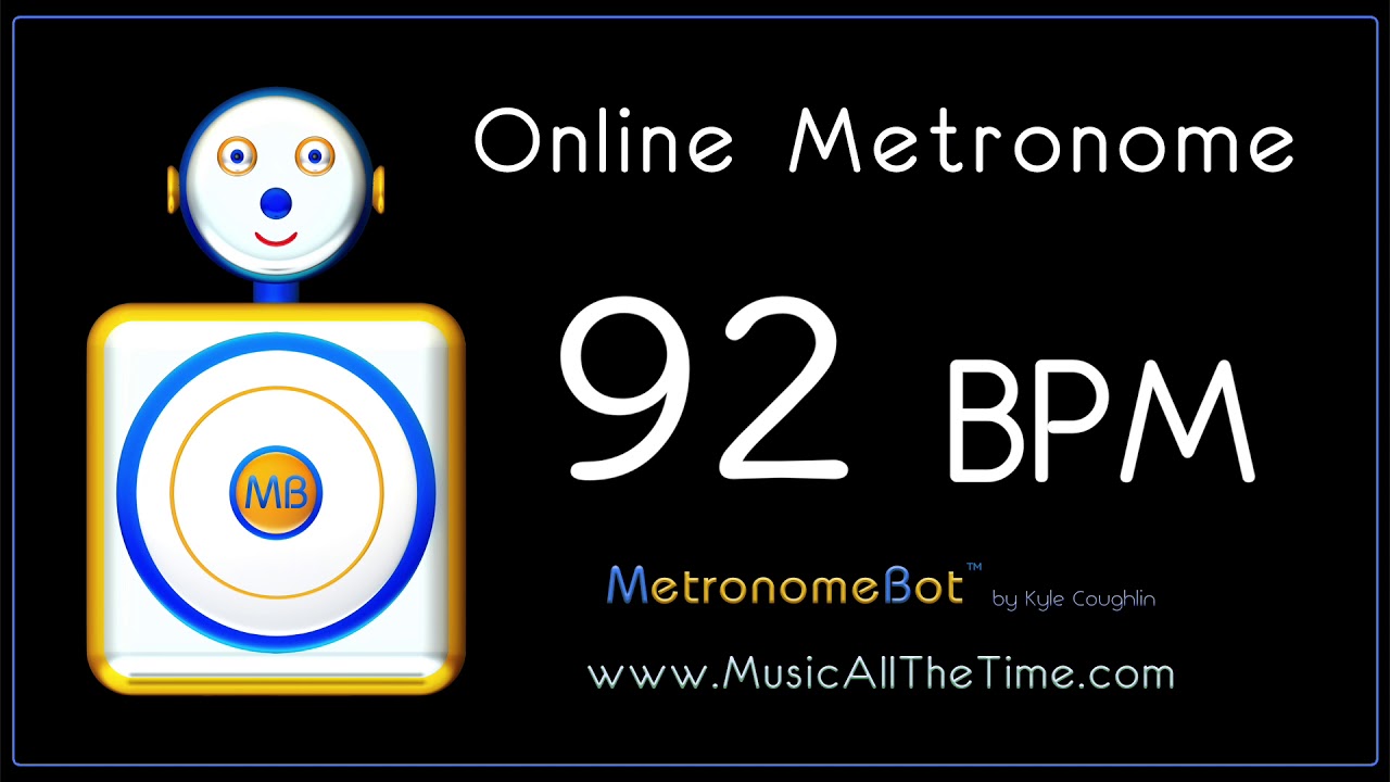 metronome 92 bpm