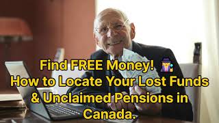 Find FREE Money! 🕵️‍♀️ How to Locate Your Lost Funds & Unclaimed Pensions in Canada.