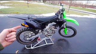 THE KX250F GETS A MAKEOVER...