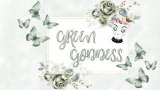 GREEN GODDESS FREEBIE PLAN WITH ME
