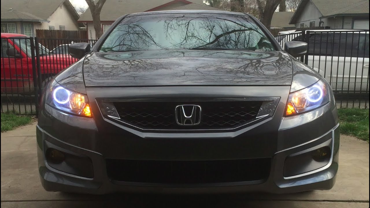 8th Gen Accord Coupe Halo Install - YouTube