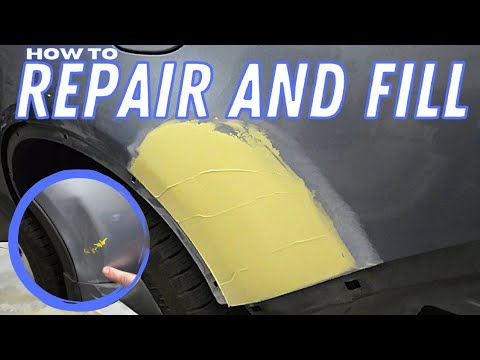 How to Bondo Video - Car Dent Repair Using a Body Filler - ABTL