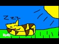Кот Пикачу который вечно спит