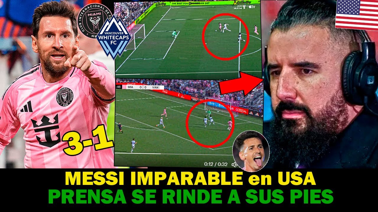 🔴MESSI IMPARABLE en USA| LOCURA MUNDIAL "CAMPEON de la MLS"| LE CIERRA el HOCICO a ALVARO MORALES