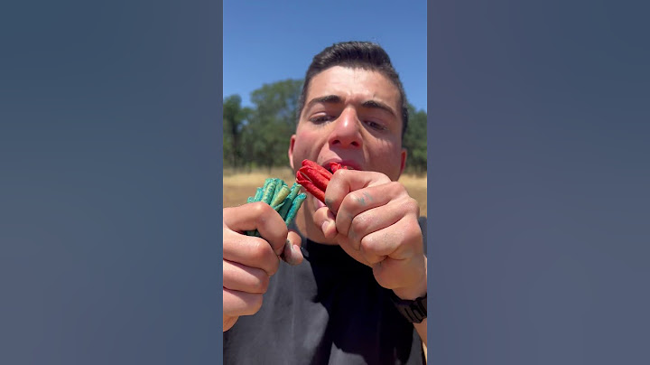 I Ate Red And Blue Taki's In 3 Second's