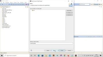 how to create dynamic web project in eclipse ide