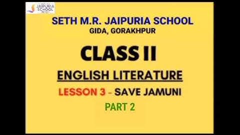 save jamuni class 2(2)