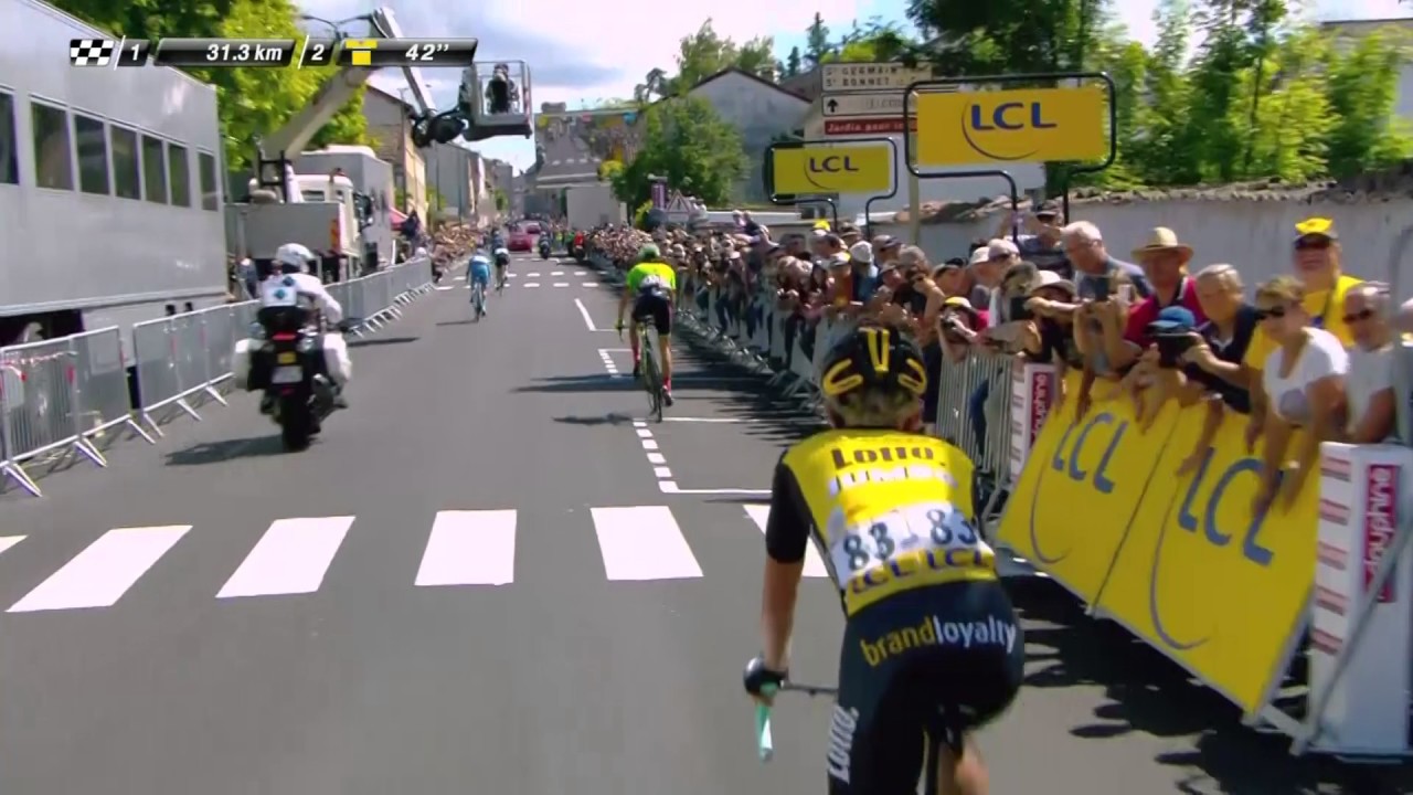 Lutsenko attacks - Stage 2 - Critérium du Dauphiné 2017 ventoux vin