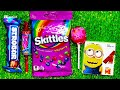 Sweets Candy ASMR Satisfying video Asmr Lollipops candy and chocolate Gummy candy Cutting video
