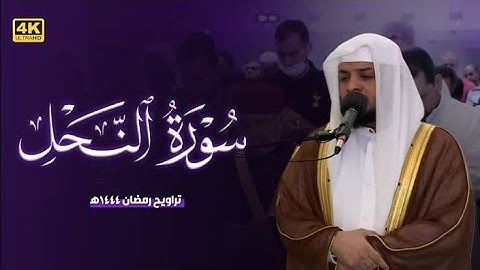 تلاوة مبكية وخاشعة || سورة النحل من ليالي القيام 1444هـ || بصوت || هيثم  الدخين