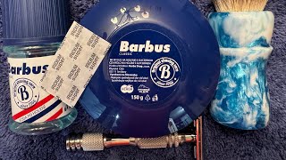 Wet Shaving: Barbus shaving soap and aftershave, Carbon ++plate razor 👊🏼👊🏼👊🏼