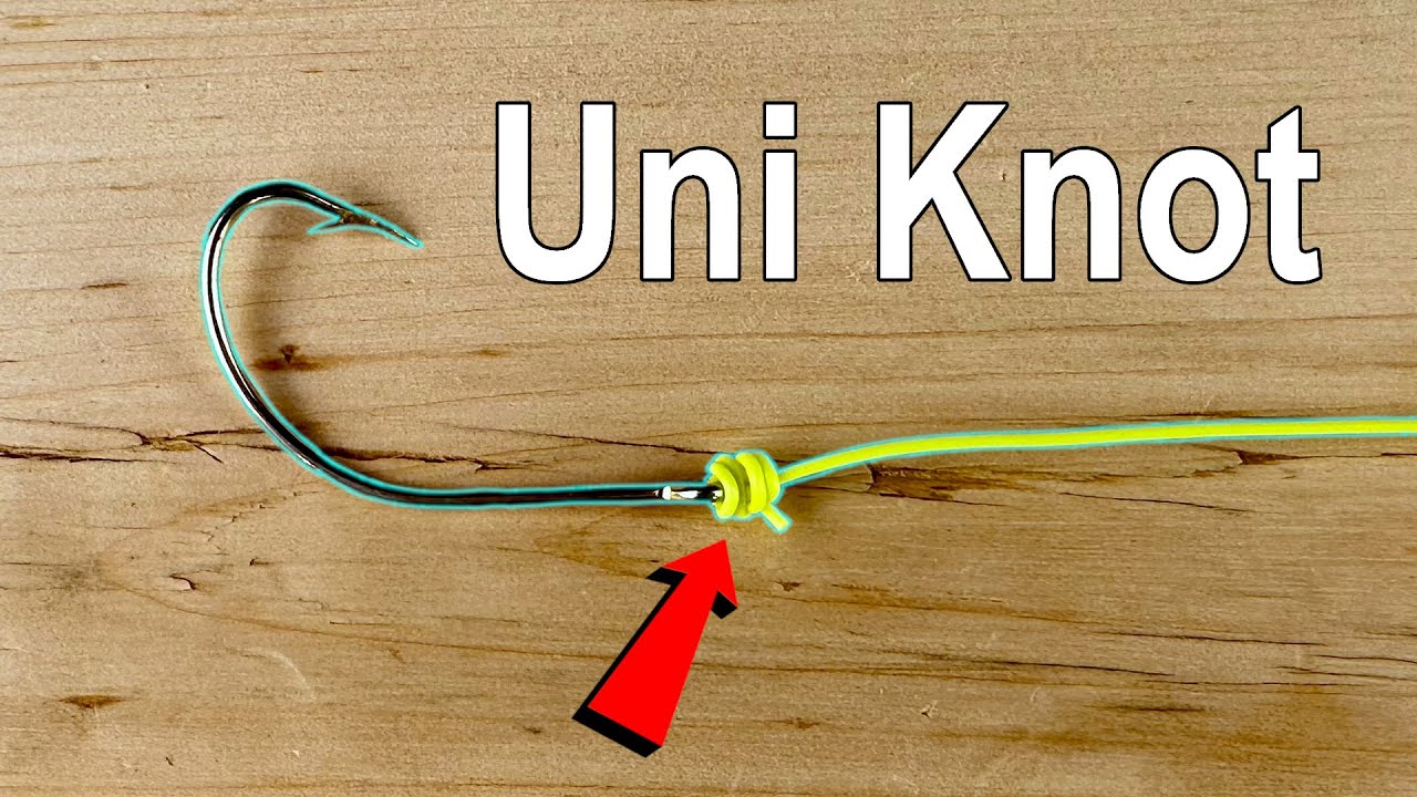 Best Fishing Knot And Only Knot You Will Need To Know! UNI KNOT 