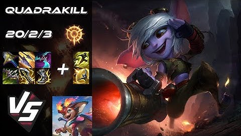 BOTTOM Tristana vs Smolder [QUADRAKILL] - EU Grandmaster Patch 25.S2.4
