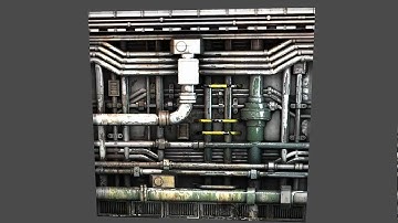 Metal Texturing Tile 3 on Marmoset engine