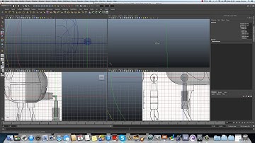 Modelling a Mecha Robot in Autodesk Maya 2013 - Part: 3 - The ball joint