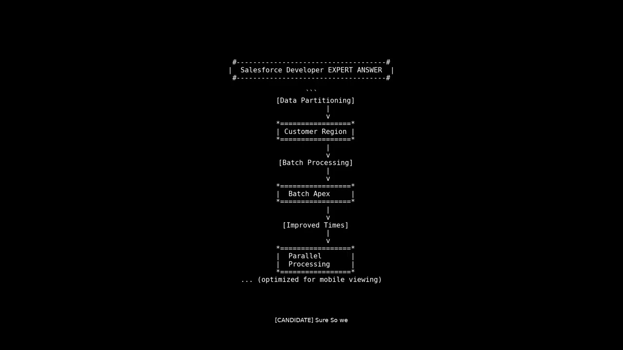 Interview qeustions on Salesforce Data Handling & Scalability