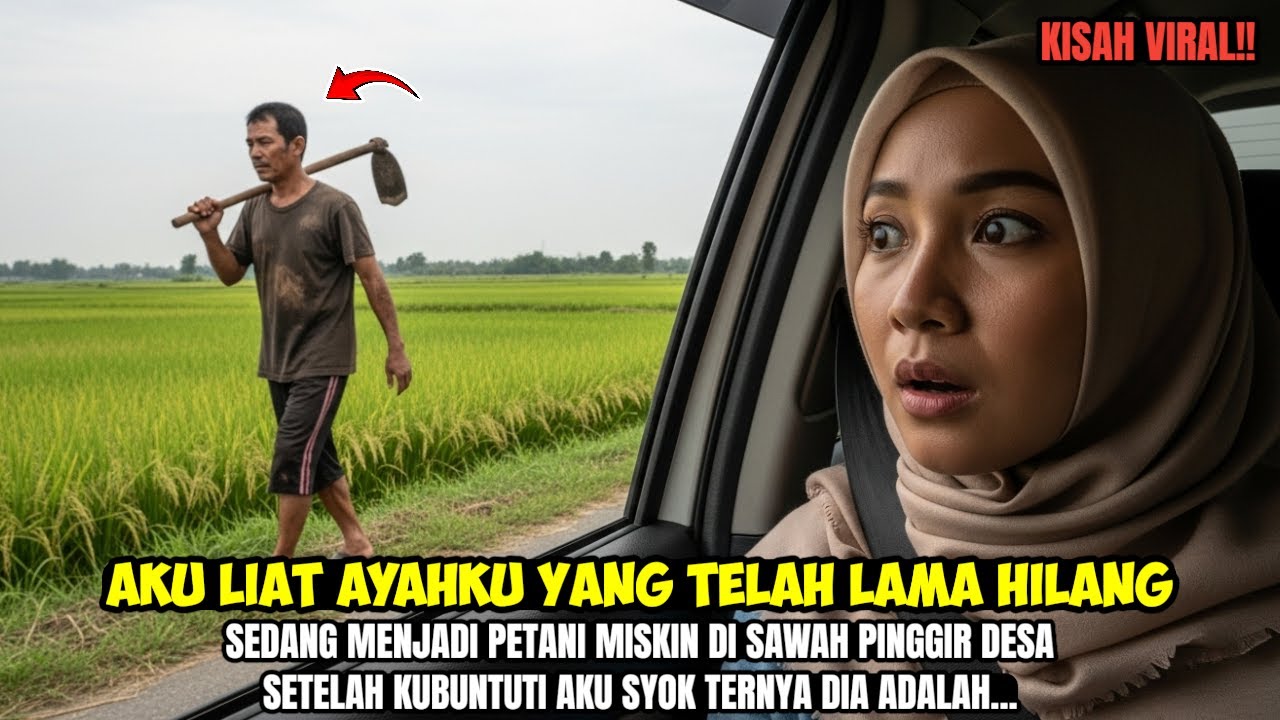 “Aku Yakin Petani Miskin Itu Ayahku yang Hilang Bertahun-Tahun, Setelah Aku Datangi Sawahnya, Aku