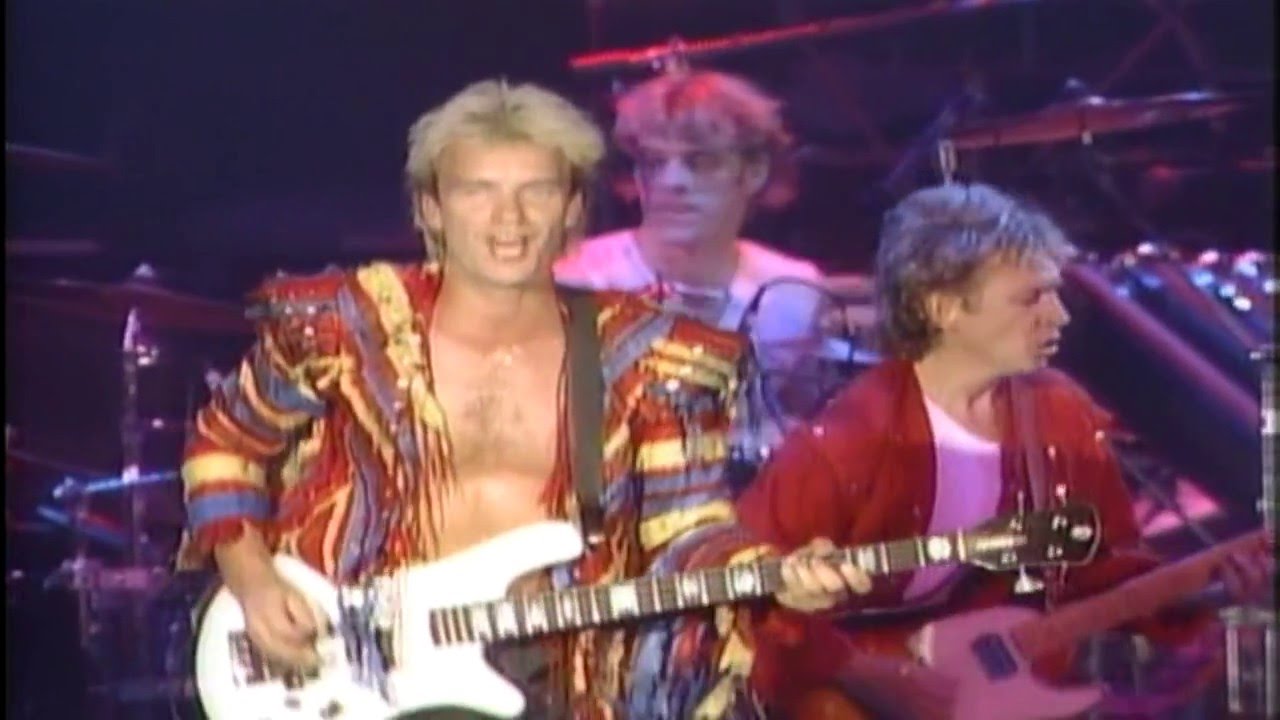The Police - Message In A Bottle (Live At The Omni, Atlanta, GA The Police - Message In A Bottle (Live At The Omni, Atlanta, GA
