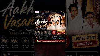 Aakhri Vasant | Hindi & Urdu Live Play in Dubai 🎭