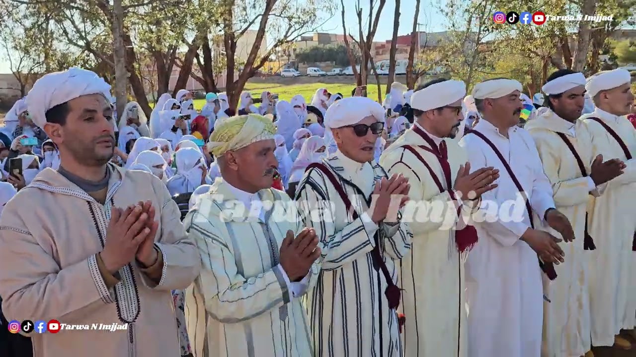 فرقة أحواش إمجاض بمركز كراما بمناسبة حفل رأس السنة الأمازيغية بتاريخ 01/02/2026 الجزء التاني 