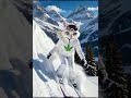 GORGEOUS🐰canna=bunny🤸hits the slopes #cannabiscomedy