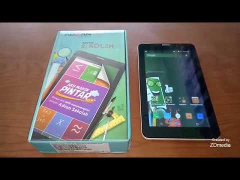 Unboxing And Review Specification Advan School S7a Youtube