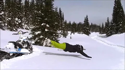 Francis Blais Bombardier SKIDOO Sled Quebec extreme