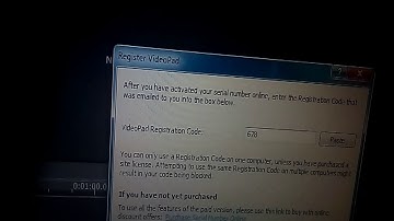VIDEOPAD free Registration key