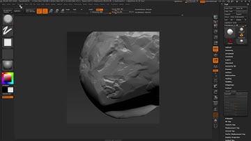 Rocks101 - Part 7 - ZBrush Custom UI and hotkeys