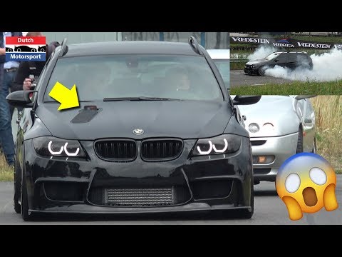 900hp-bmw-335i-touring-is-back-with-hood-exhaust!---crazy-burnouts!