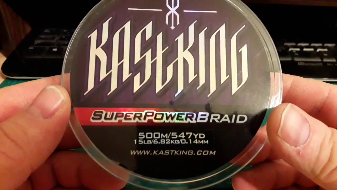 Катушка Sharky II и плетёнка от Kastking.