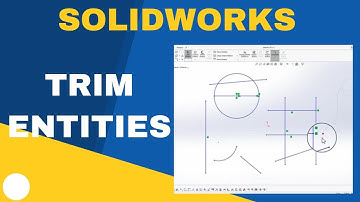 How to use Trim Entities Tool in SolidWorks